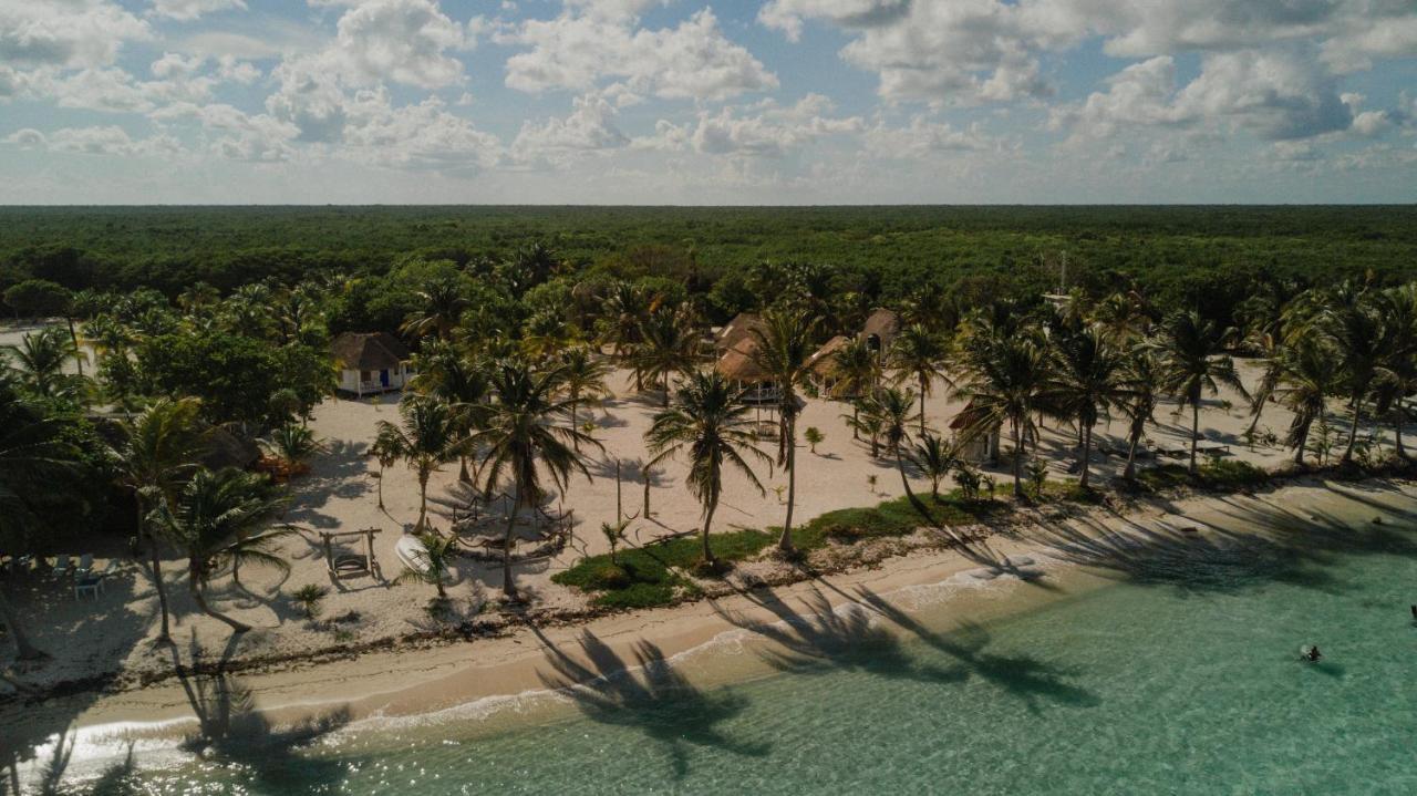 Cabanas Ecoturisticas Costa Maya Mahahual Exterior photo