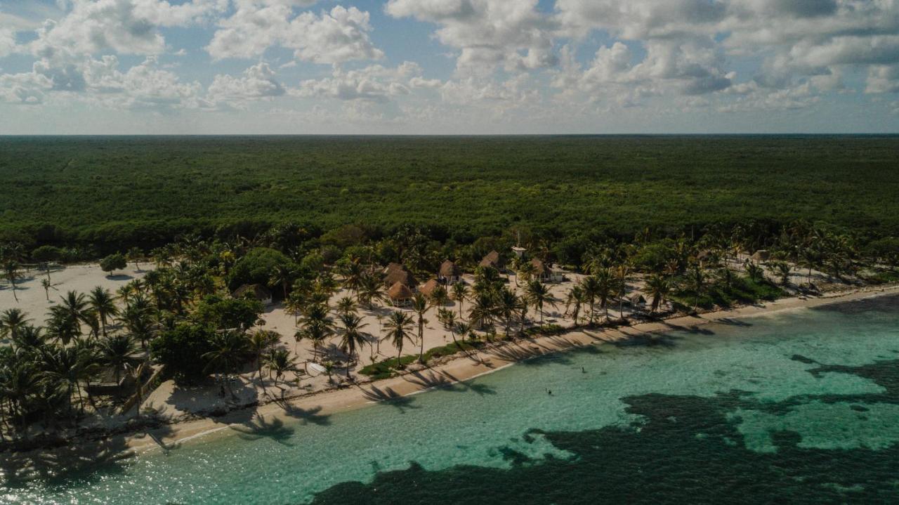 Cabanas Ecoturisticas Costa Maya Mahahual Exterior photo